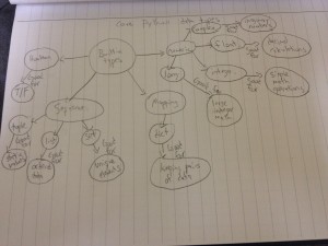 Python data types concept map